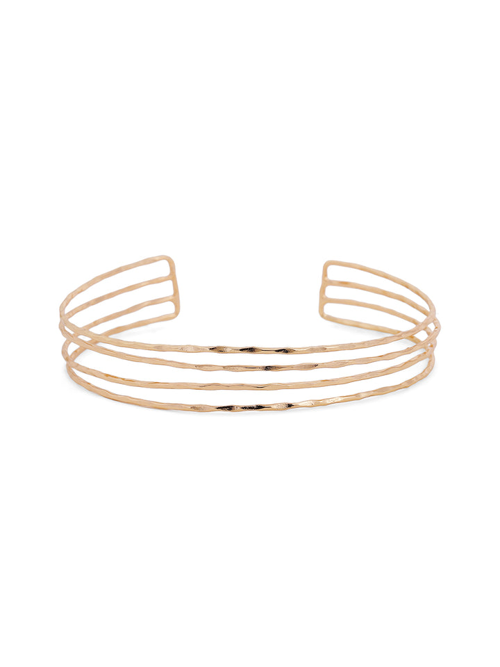 Priyaasi Gold Plated Brass-solid Necklace