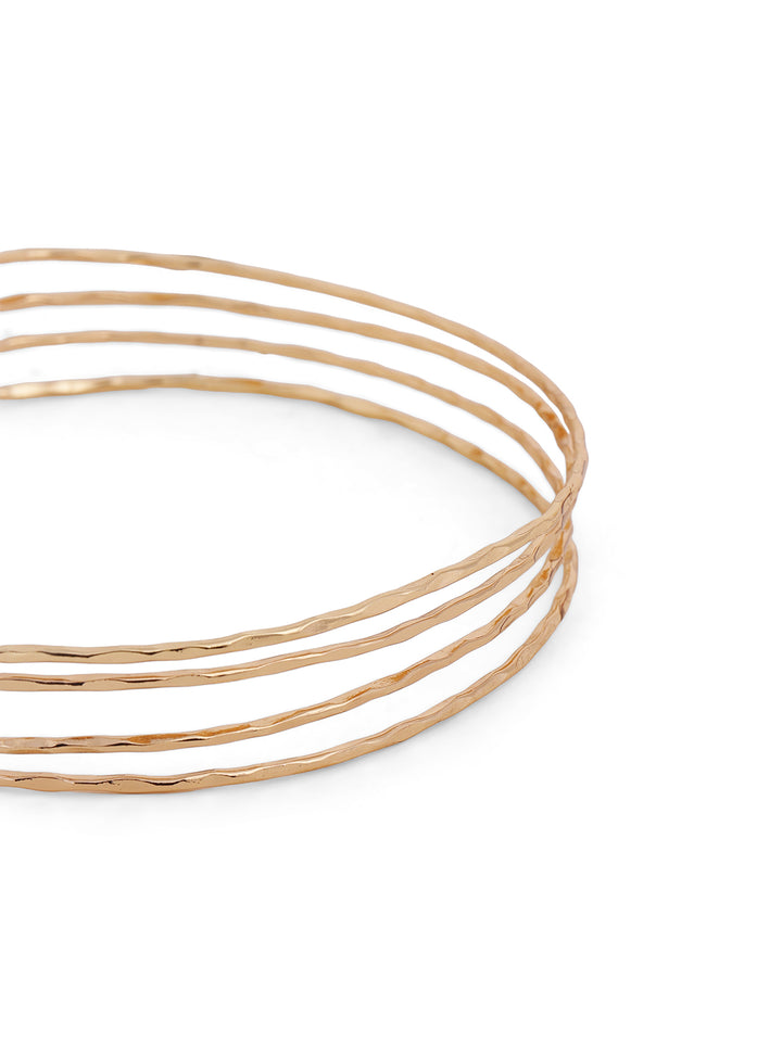 Priyaasi Gold Plated Brass-solid Necklace