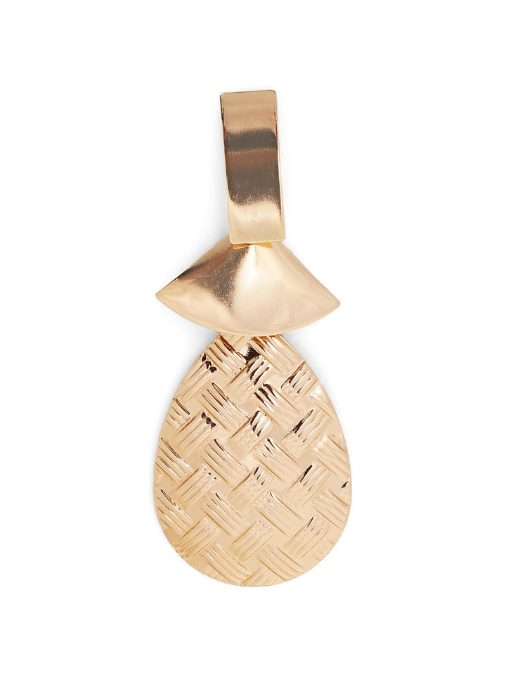 Priyaasi Plated Brass Solid Earrings