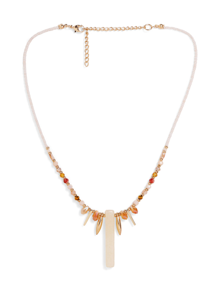 Priyaasi Gold Plated Beaded Necklace