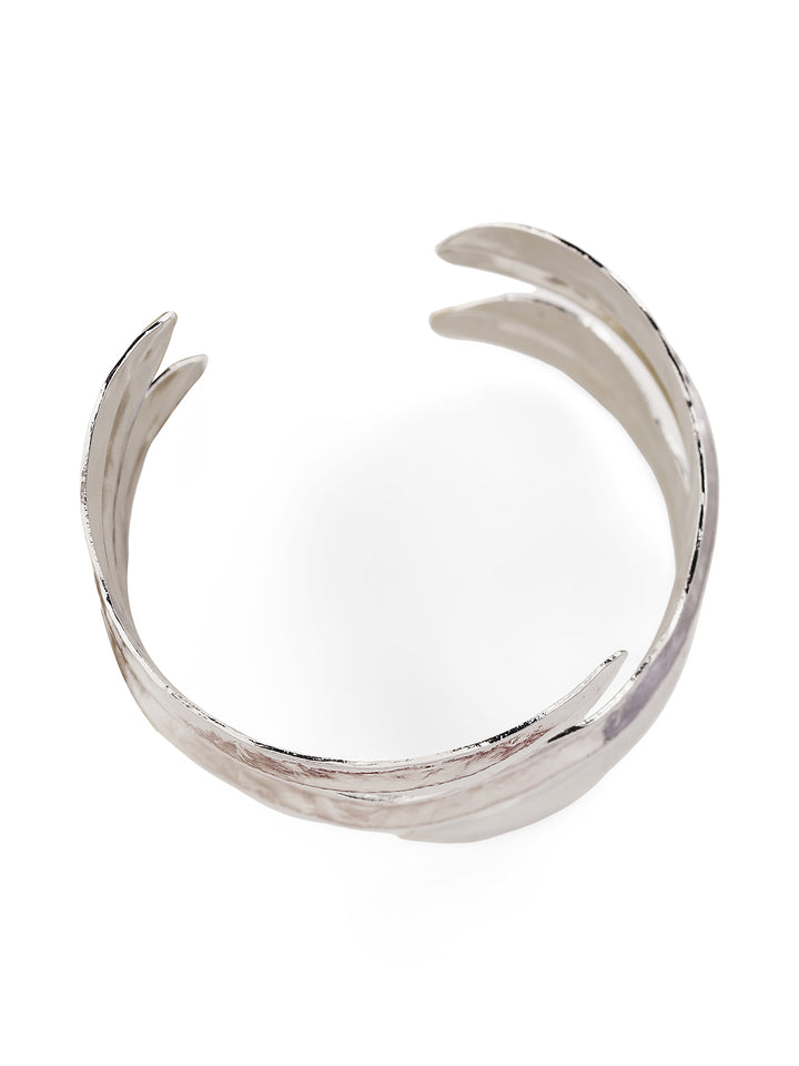 Priyaasi Silver Plated Brass-solid Bracelet