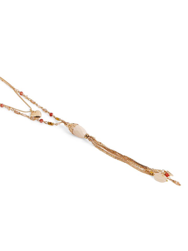 Priyaasi Gold Plated Beaded Necklace