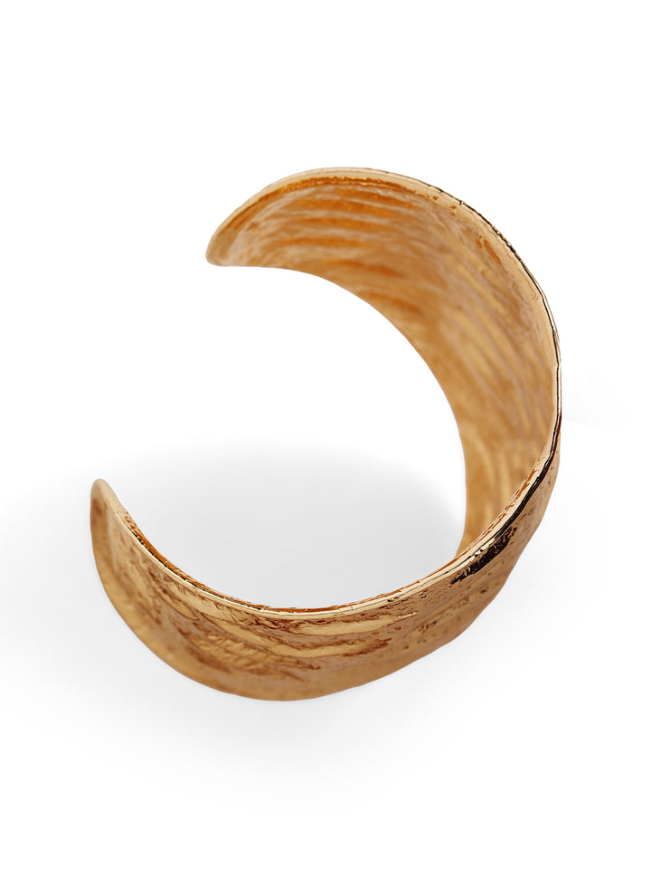 Priyaasi Gold Plated Brass-solid Bracelet