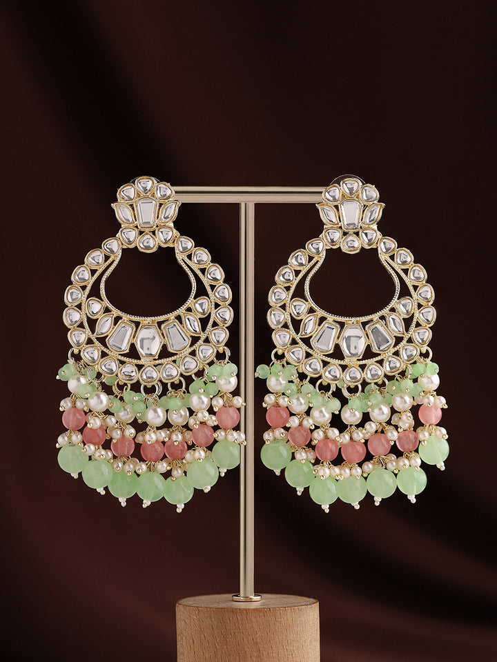 Priyaasi Kundan Chanbalis with Beads