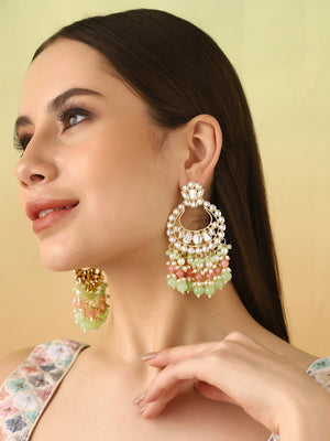 Priyaasi Kundan Chanbalis with Beads