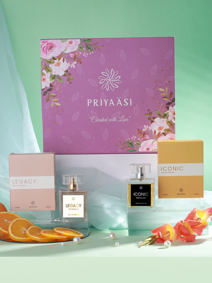 Essence Elegance - Purple Priyaasi Perfume Gift Box