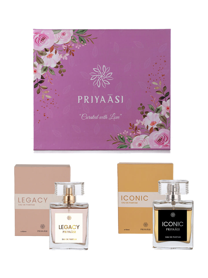 Essence Elegance - Purple Priyaasi Perfume Gift Box