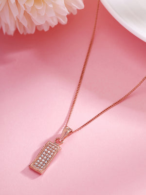 Priyaasi A Dazzling Necklace Adorned with Exquisite Pendant Brilliance