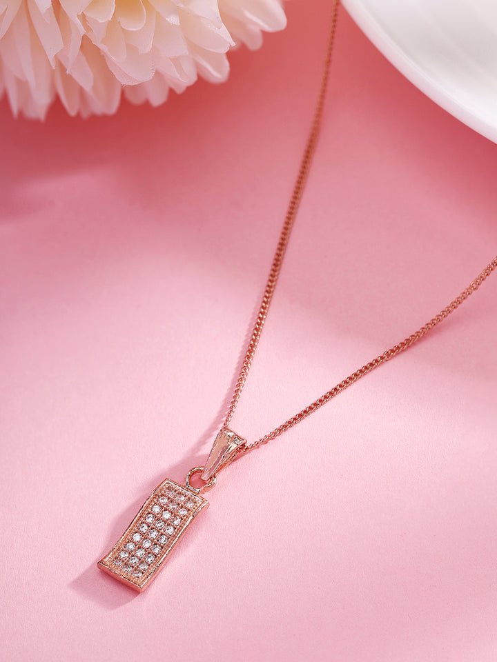 Priyaasi A Dazzling Necklace Adorned with Exquisite Pendant Brilliance