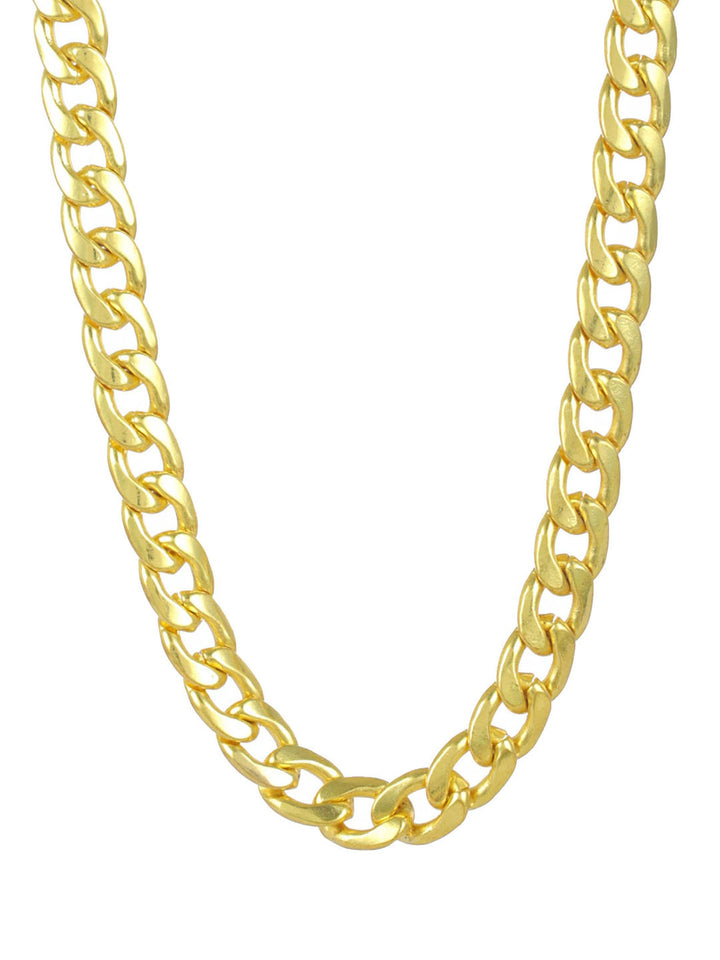 Bold by Priyaasi Gold-Plated Curb Chain for Men