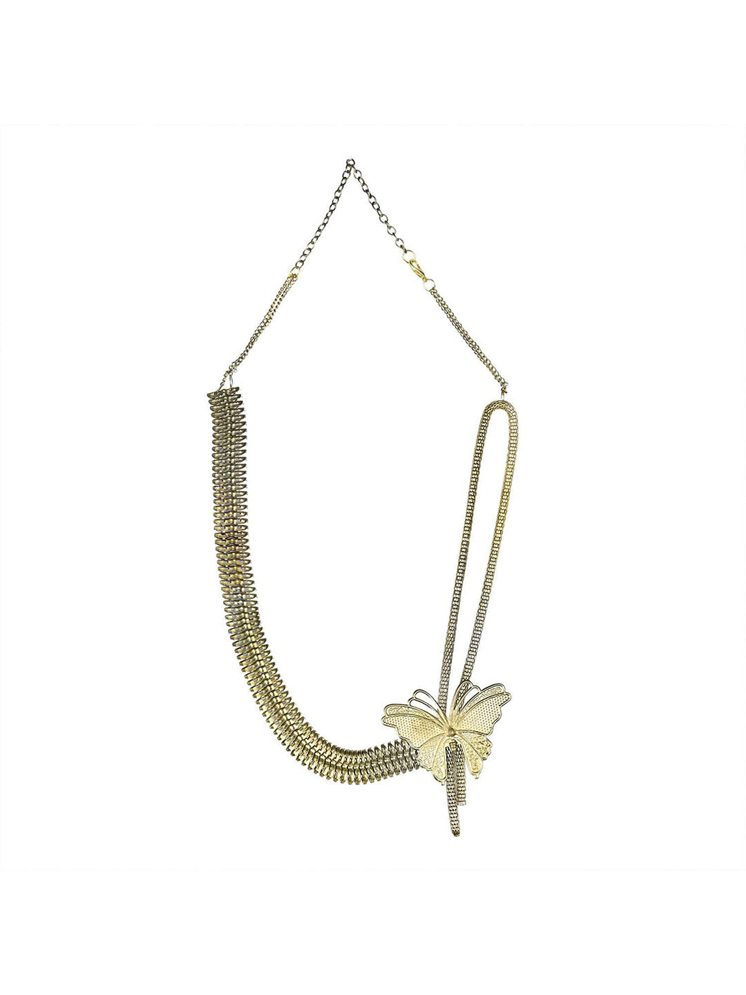 Gold Plated Butterfly Pendant