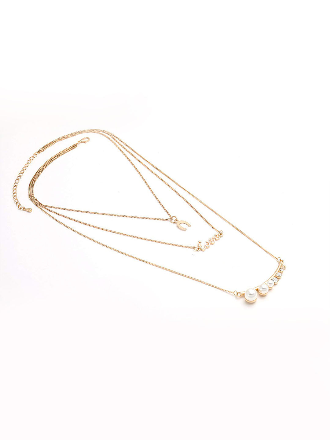Gold Plated Layered Pendant