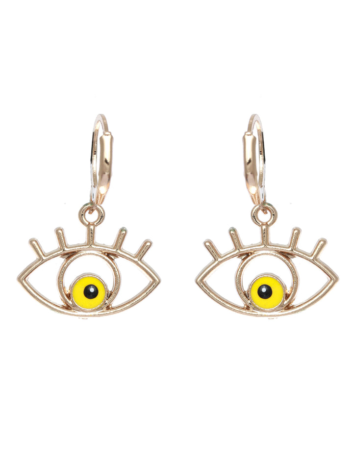 Prita Evil Eye Rose Gold Jewellery Set