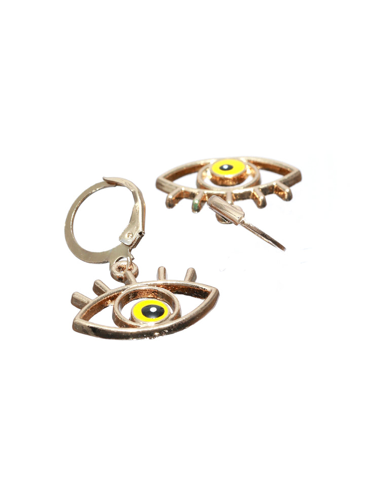 Prita Evil Eye Rose Gold Jewellery Set