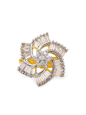 Designer American Diamond Ring