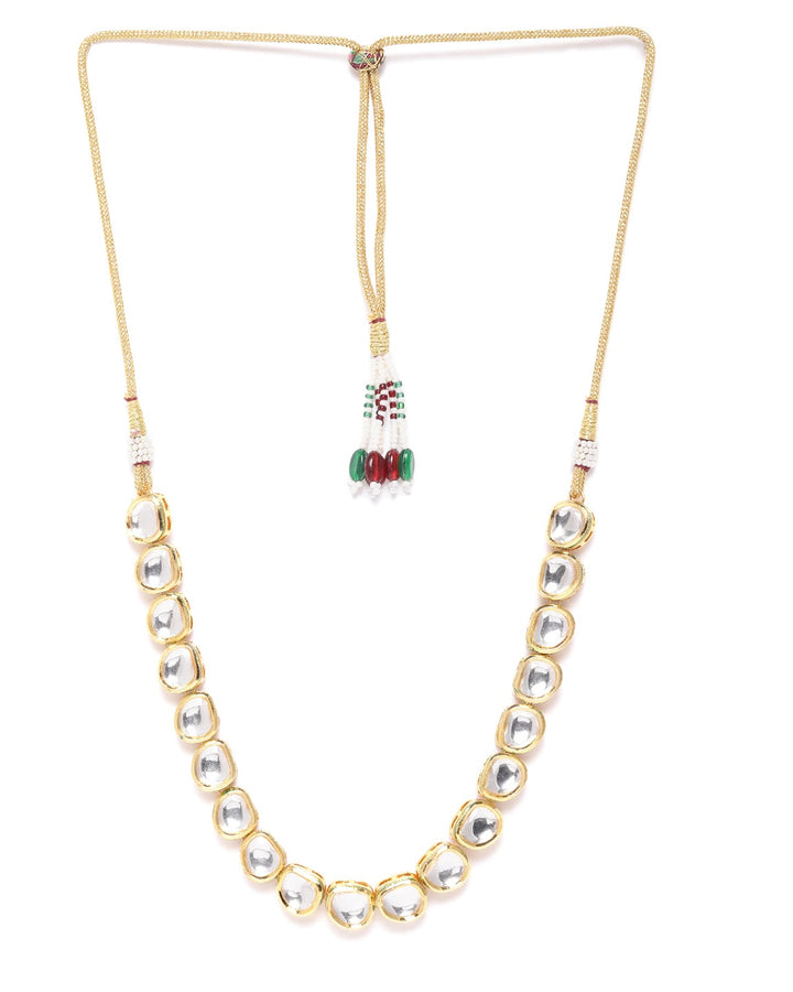 Aashna-Kundan Gold Plated Jewellery Set