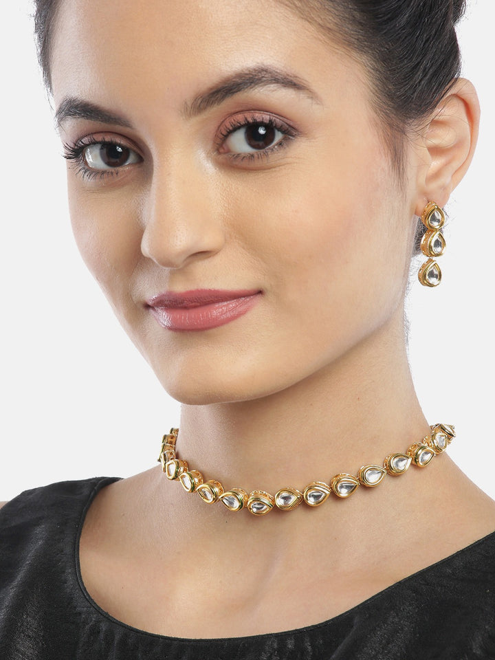 Kundan Gold Plated Jewellery Set