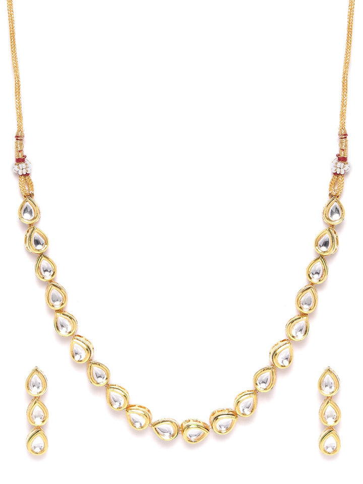 Kundan Gold Plated Jewellery Set
