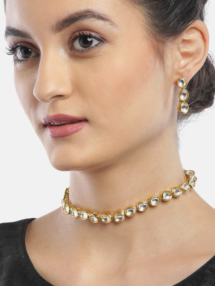 Kundan Gold Plated Jewellery Set