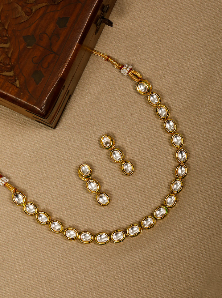 Kundan Gold Plated Jewellery Set