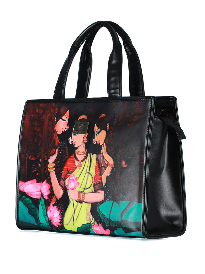 Cultural Womaniya Digital Print Tote Bag