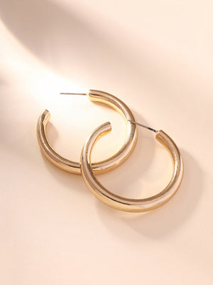 Priyaasi Hoop Gold Plated Earrings