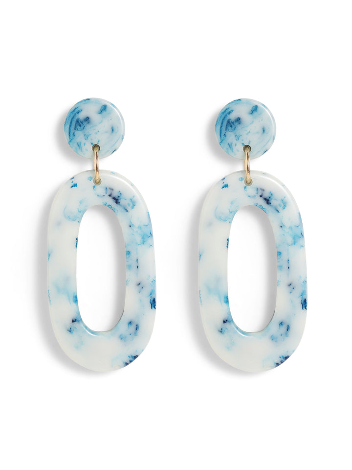 Priyaasi Blue colored drop earrings