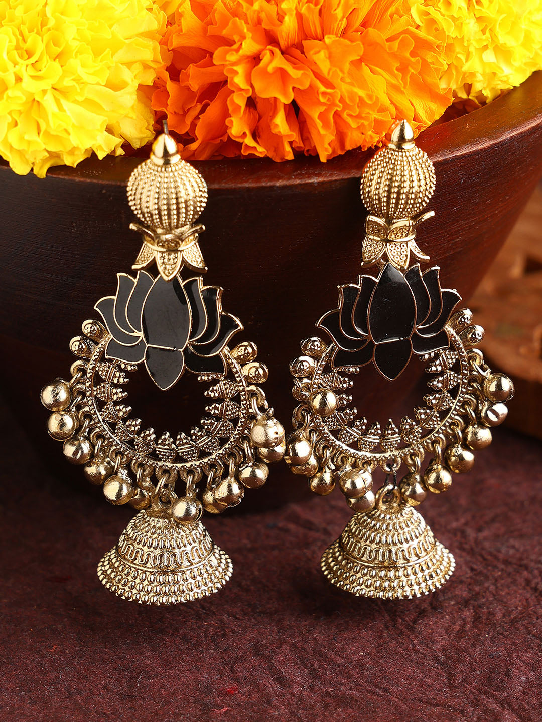 Priyaasi Gold Plated Earrings