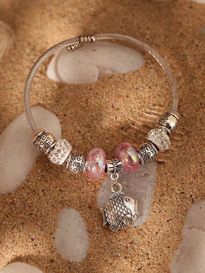 Priyaasi Multi-color Fish Flora-Fauna Bracelet