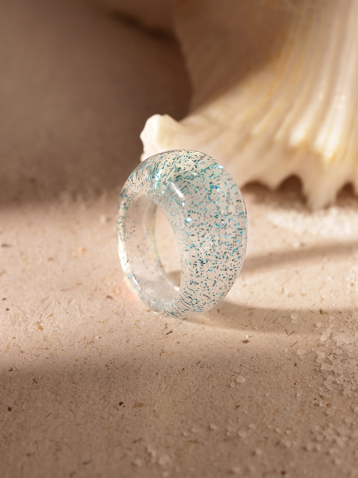 Priyaasi White Floral Ring