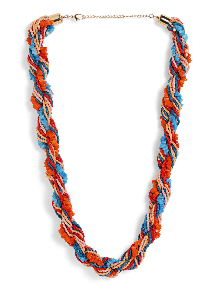 Priyaasi Multi colored beaded necklace