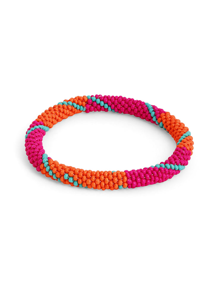 Priyaasi Red Beaded Bracelet