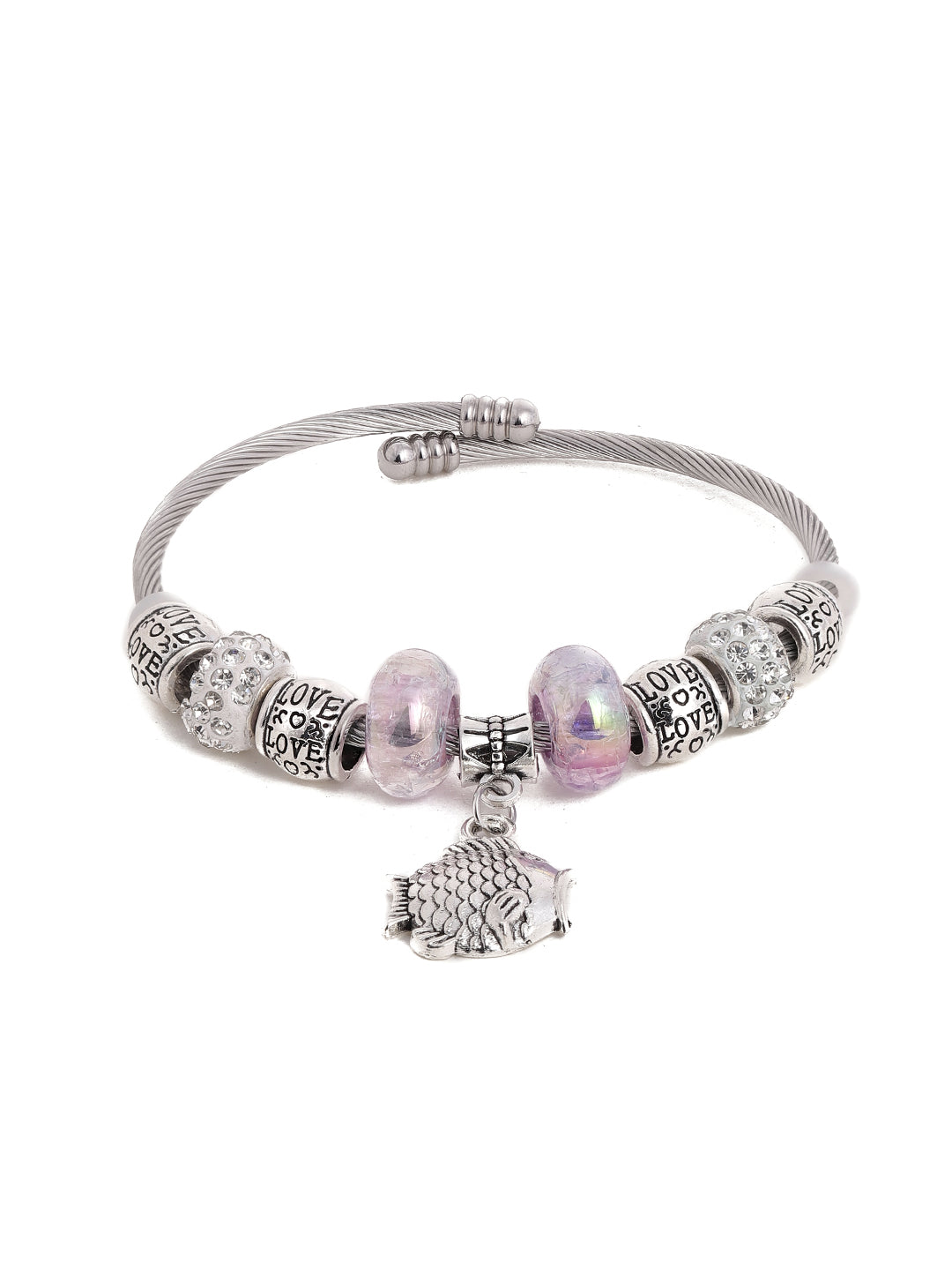 Priyaasi Multi-color Fish Flora-Fauna Bracelet
