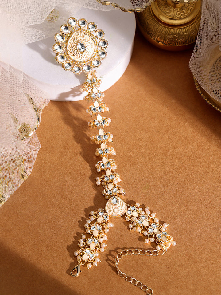 Priyaasi Gold Plated Hathphool
