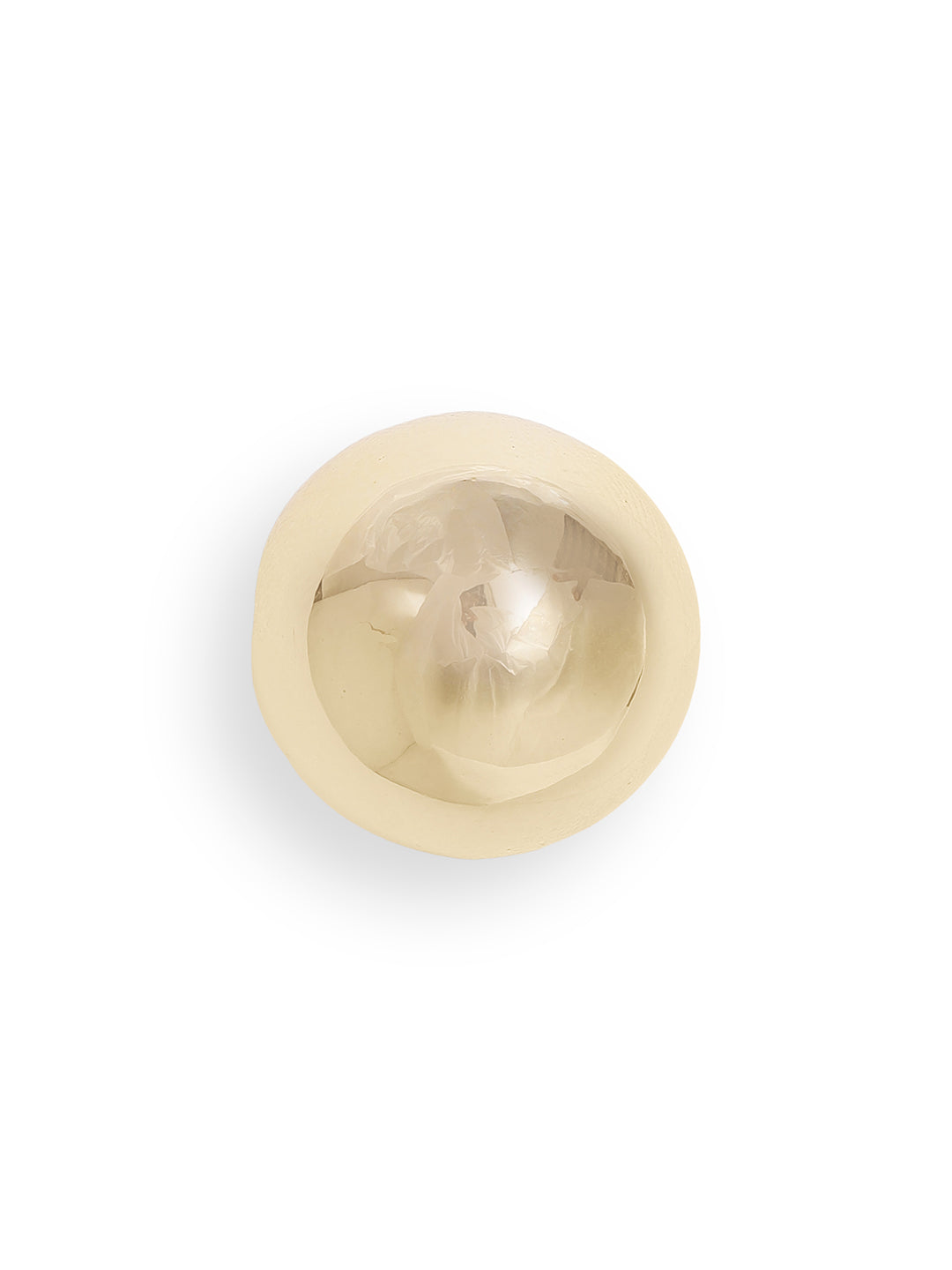 Priyaasi Gold Brass Solid Stud Earrings