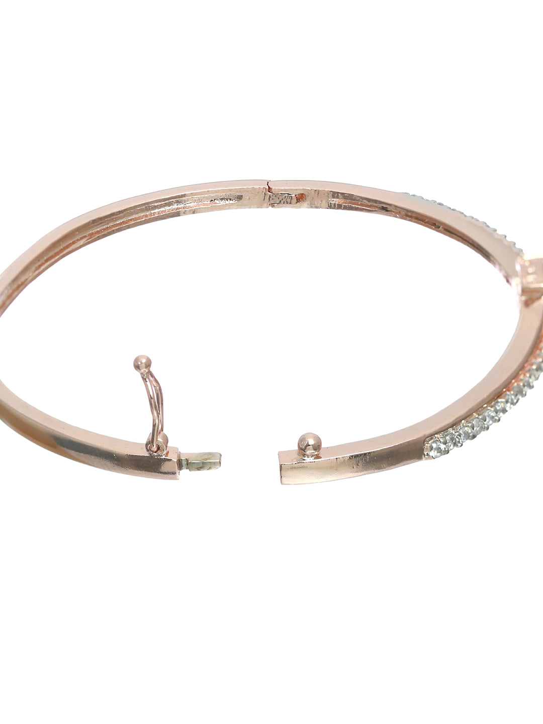 Priyaasi Gold Plated American Diamond Crystal Bracelet