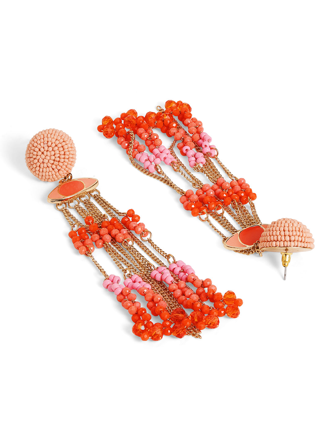 Priyaasi Multi colored drop earrings