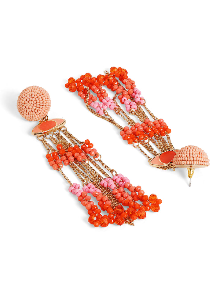 Priyaasi Multi colored drop earrings
