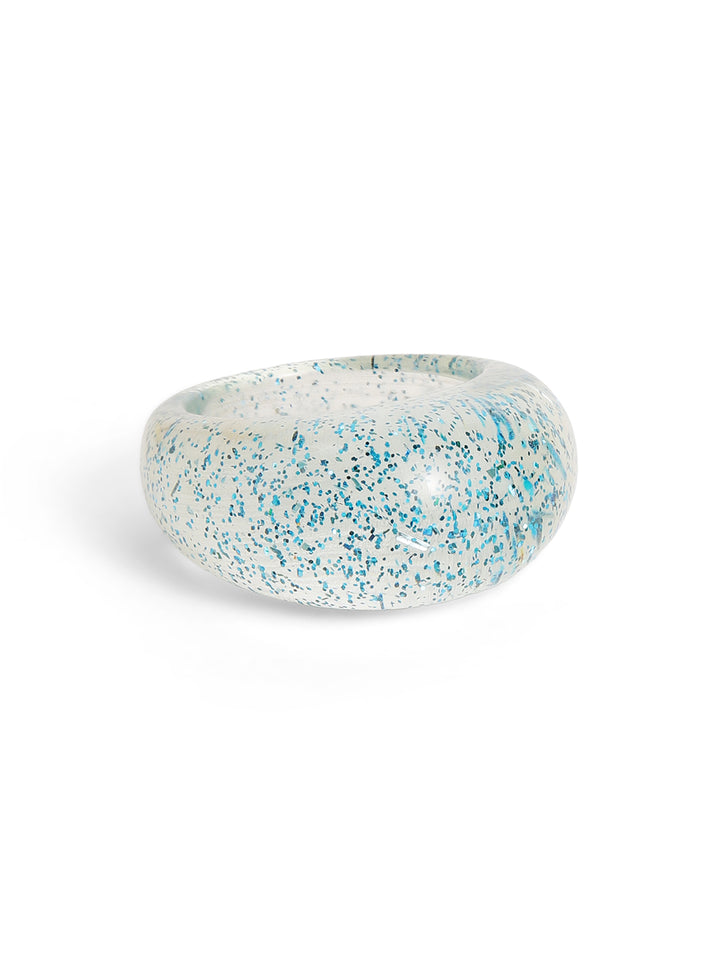 Priyaasi White Floral Ring
