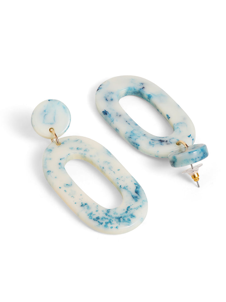 Priyaasi Blue colored drop earrings