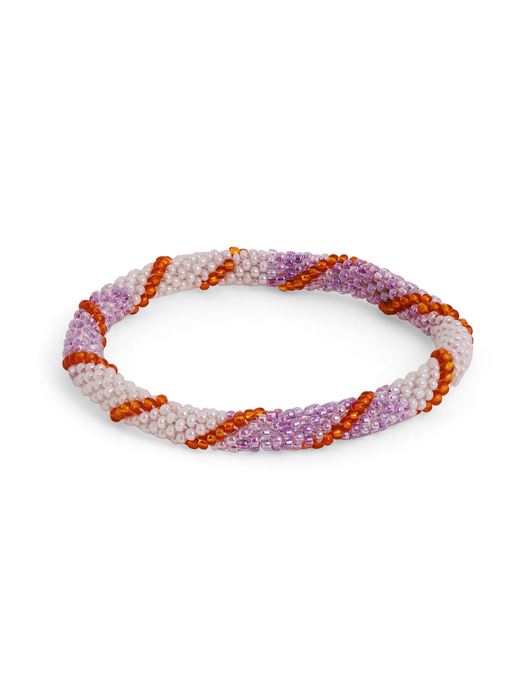 Priyaasi White Beaded Bracelet