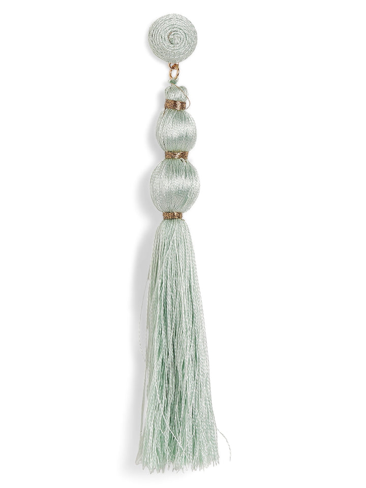 Priyaasi Green colored drop earrings