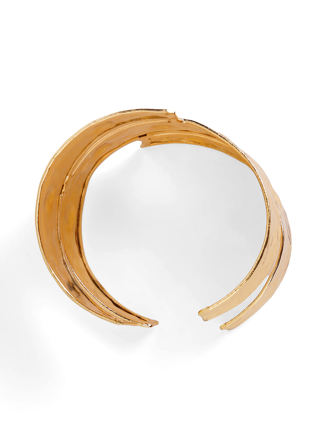 Priyaasi Gold Plated Brass-solid Bracelet