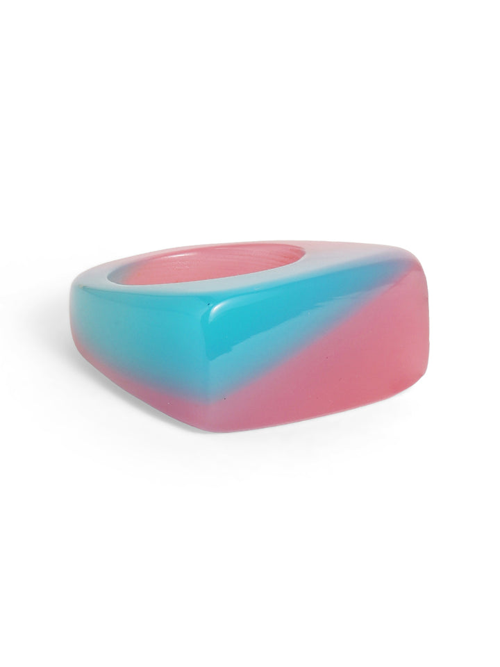 Priyaasi Pink Floral Ring