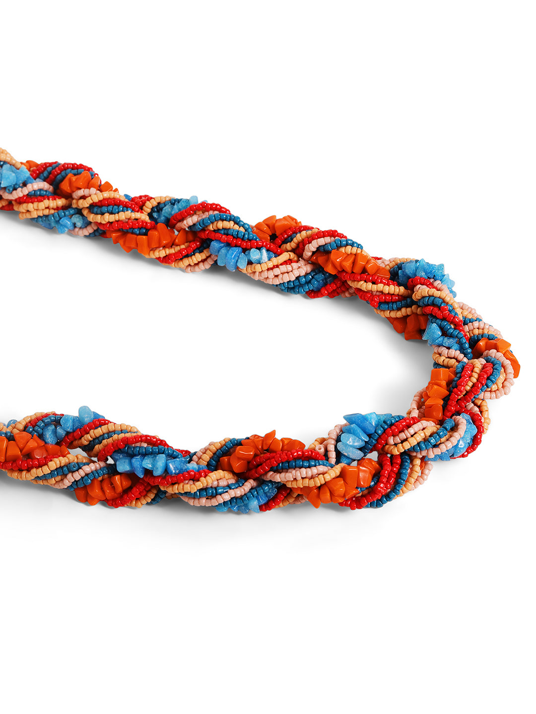 Priyaasi Multi colored beaded necklace