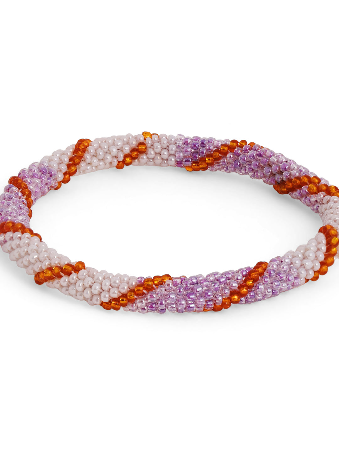 Priyaasi White Beaded Bracelet