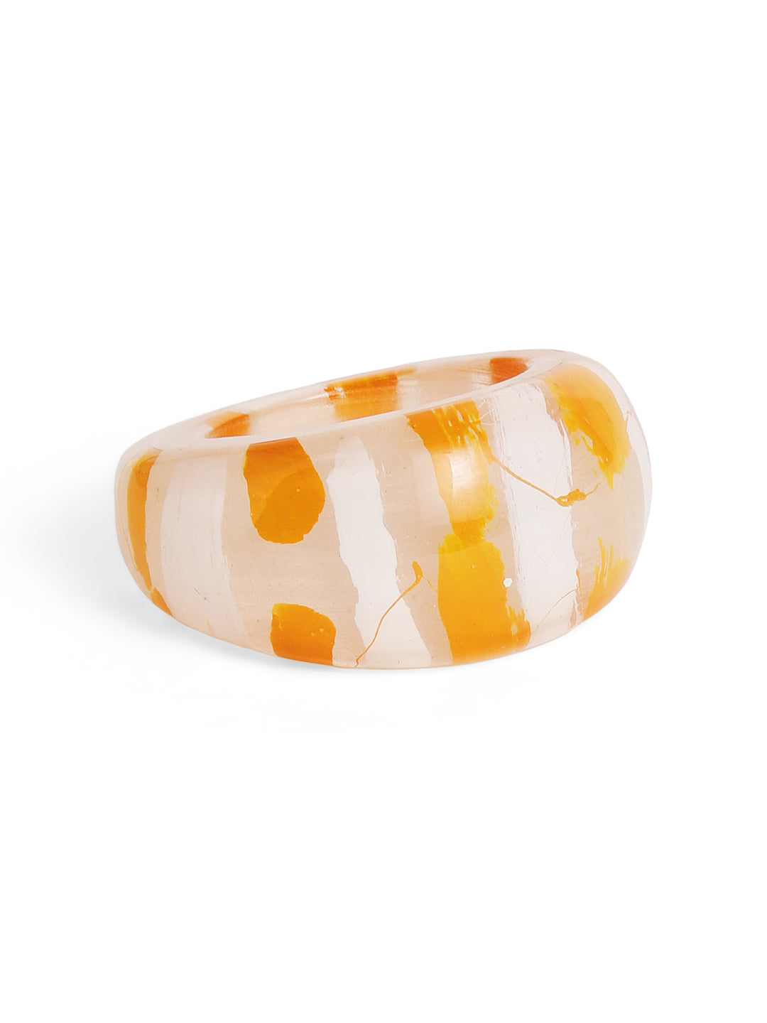 Priyaasi White Floral Ring