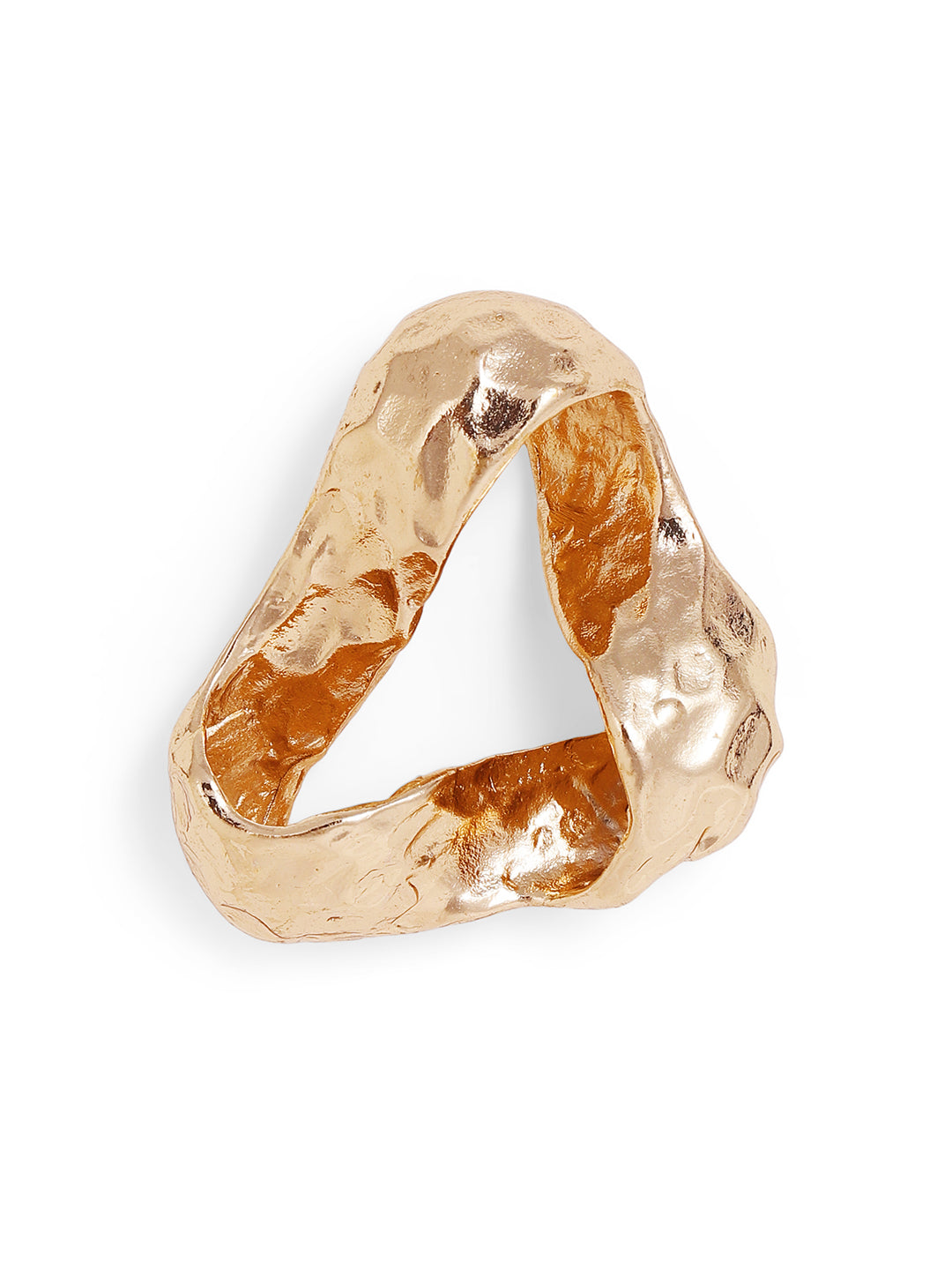 Priyaasi Gold Plated Brass-solid Stud Earrings