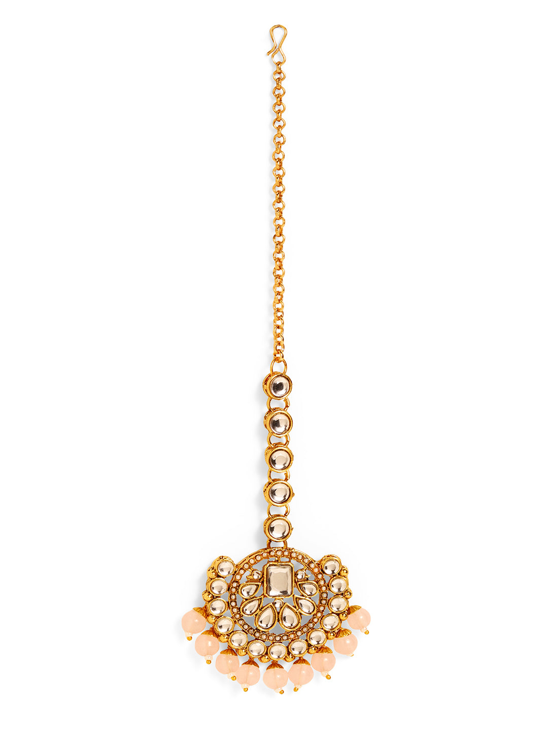 Priyaasi Gold Plated Kundan Jewellery Set