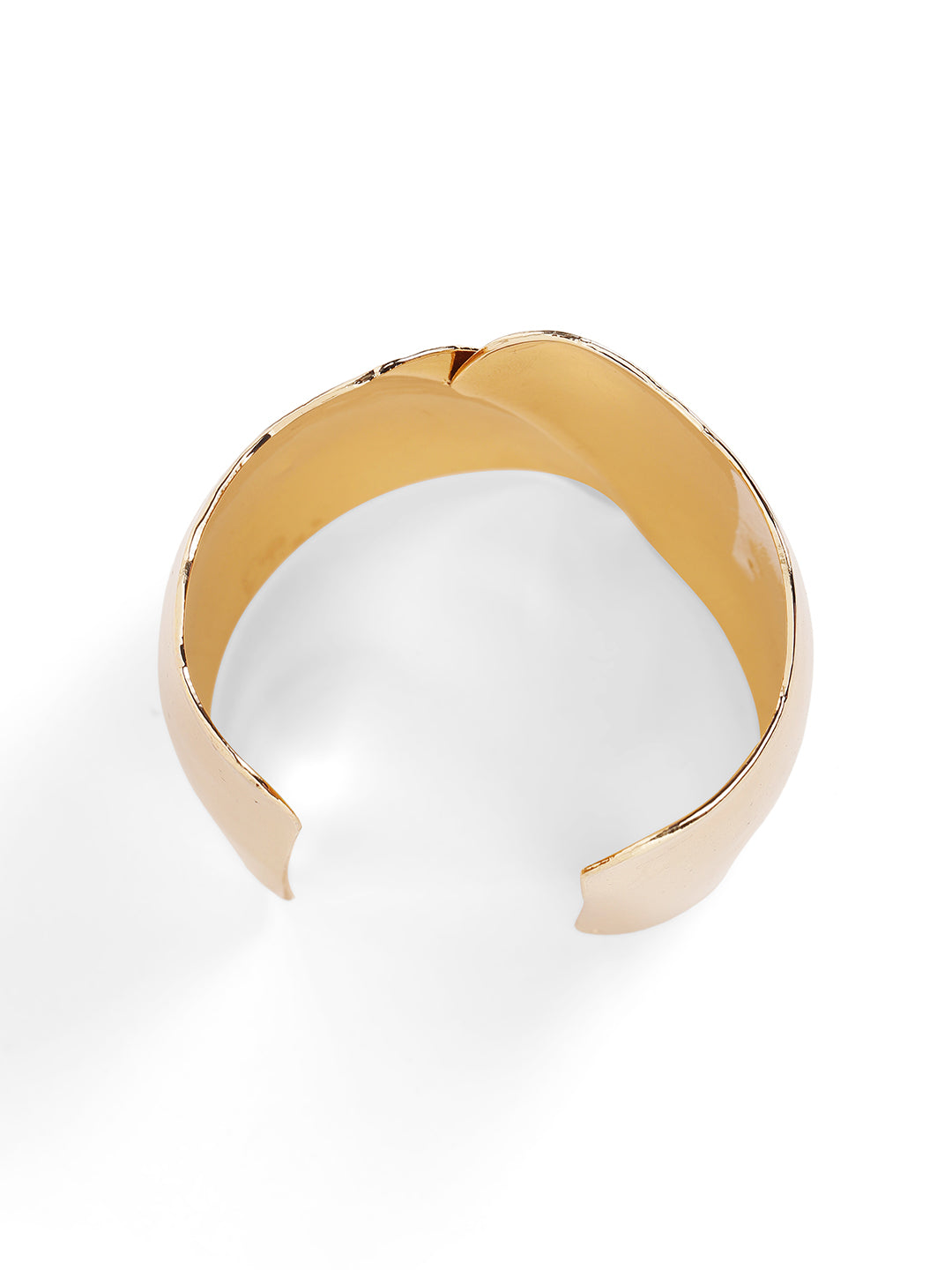 Priyaasi Gold Plated Brass-solid Bracelet